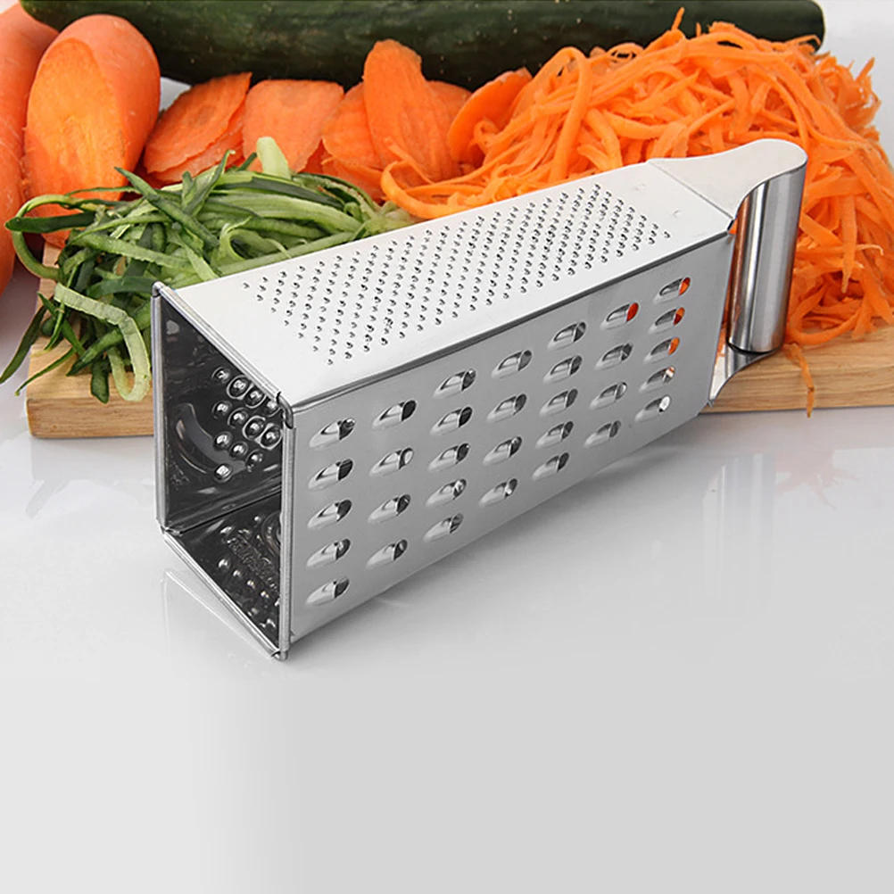 Description Picture 4 of itemFour-side Box Grater Vegetable Slicer Tower-shaped Potato Cheese Grater Multi-purpose Vegetable Cutter Kitchen Accessories