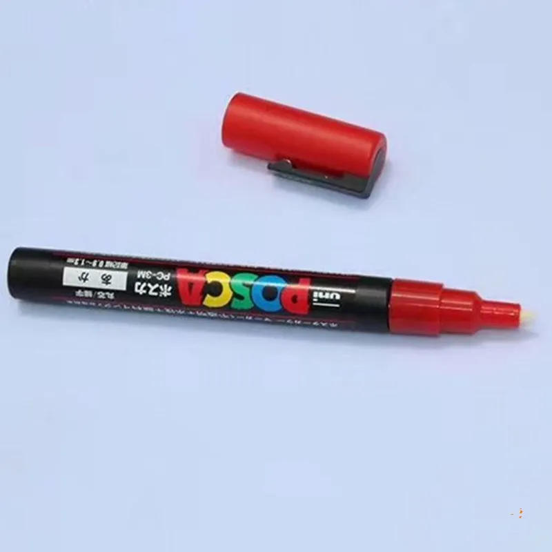 Description Picture 2 of item5pcs  Mitsubishi marker Bee King marker Bee King marker fluorescent pen breeding tool beekeeping tool PC-3M