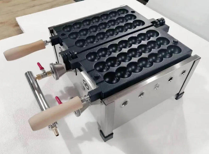 Description Picture 5 of itemGas Type  Lolly Waffle Sticks Machine Sugar-coated Haws Shape Waffle Maker Takoyaki Ball Grill