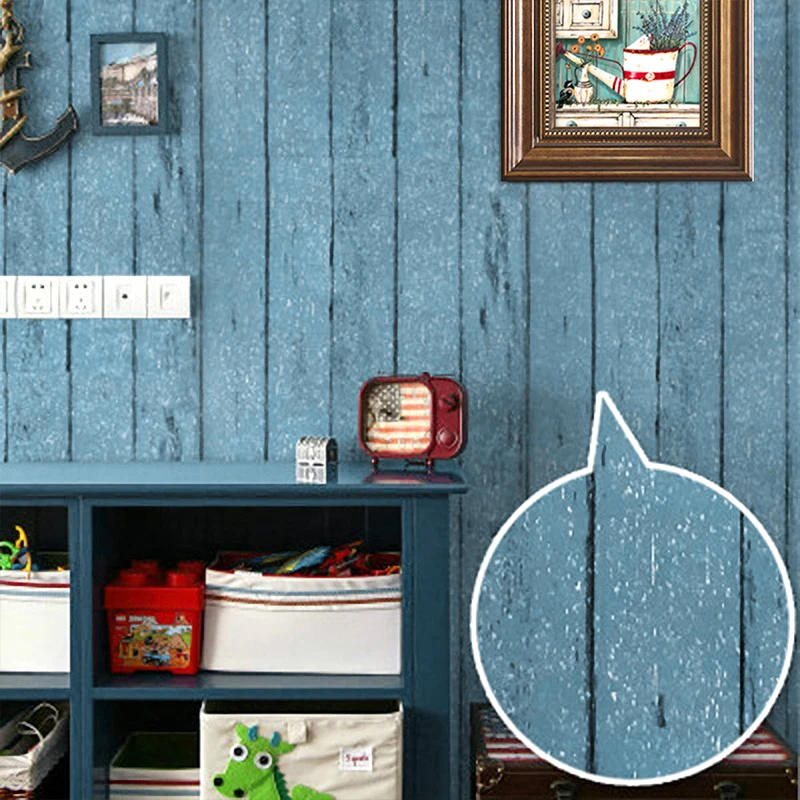 Description Picture 4 of itemWaterproof Self Adhesive Wallpaper Vinyl Contact Paper Wood Wallpaper For Bedroom Wardrobe Sticker Furniture Home Improvement