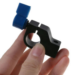 Rod Clamp Stand Adapter 15mm 1/4 Female Screw Threaded Rail System Arm Monitor Photo Studio Tripod Light Camera Stand Mount