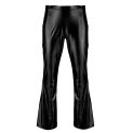 Men Shiny Metallic Flared Disco Pants Bell Bottom Long Pants Clubbing Dude Costume Men's Flare Pants Trousers Flares Clubwear