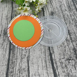 Round Frame Knife Blade  Metal Cutting Dies For DIY Scrapbooking Album Embossing Paper Cards Decorative Crafts