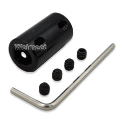 1pcs 5mm-8mm Aluminum Alloy Rigid Shaft Coupling Rigid Coupler Motor Connector for Motor Transmission Parts 14x25mm