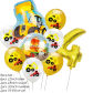 9pcs number 4 set