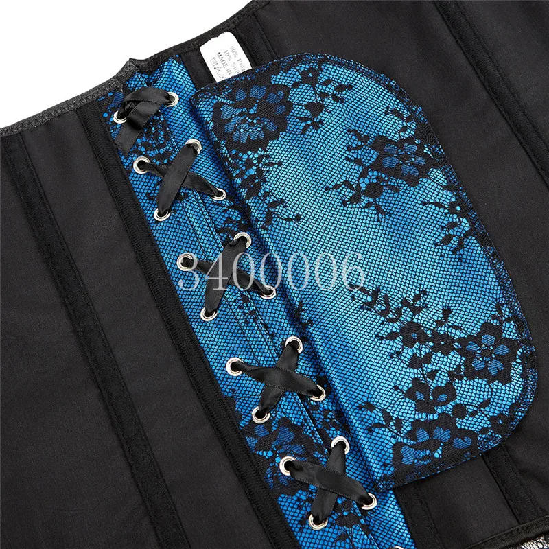 Description Picture 4 of itemCorset Tops for Women with Sleeves Style Victorian Retro Burlesque Lace Bustiers Bridal Wedding Vest Fashion Halloween White Red