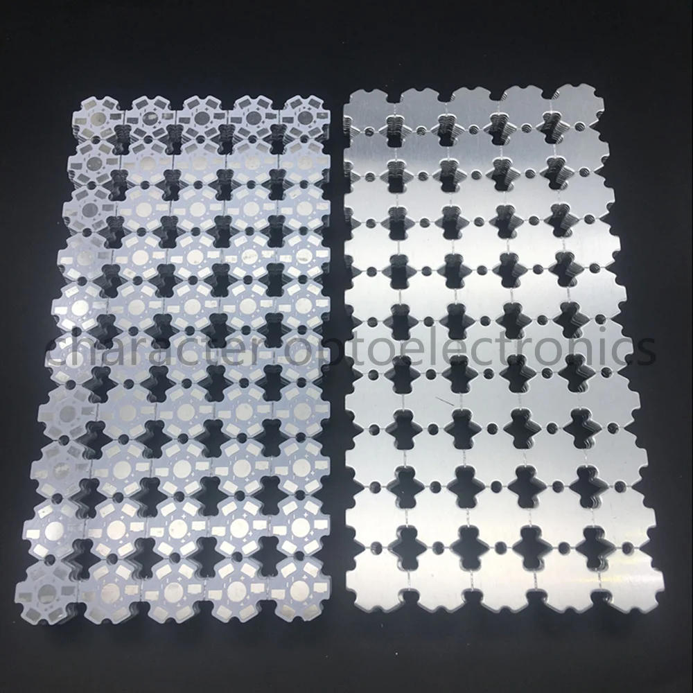 Description Picture 4 of item50pcs 1000PCS /lot LED PCB heat sink 20mm LED aluminium base plate high power LED beads radiator Use for 1/3/5W lamp LED chip