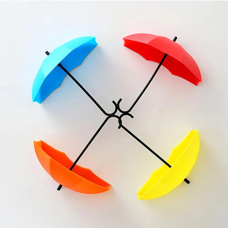 Description Picture 3 of item3pcs/lot Umbrella Shaped Creative Key Hanger Rack Home Decorative Holder Wall Hook for Kitchen Organizer Bathroom Accessories