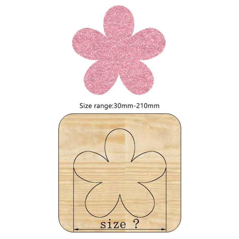 Description Picture 2 of itemMulti-size Petal Die Cut Scrapbook Stampin Cutting Mold Cutter Leather Crafts Wood Dies Suitable For Big Machine