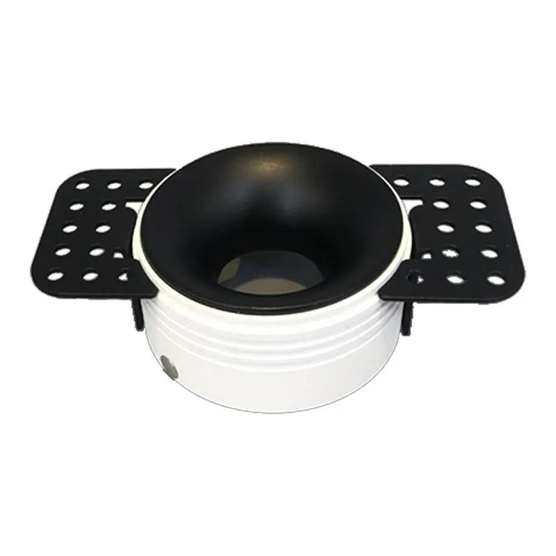 Description Picture 4 of itemRound Recessed Ceiling Mount Downlight Frame Bracket LED MR16/GU10 Lamp Socket Holder Base Rimless Spot Lighting Fitting Fixture