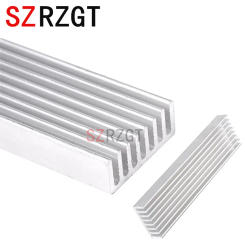 New DIY Cooler Aluminum Heatsink Heat Sink Chip 100*25*10mm for IC LED Power Transistor