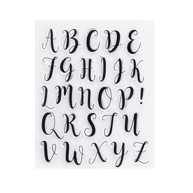 Description Picture 4 of itemCake Decorating Tools Pastry Biscuits Cutters Letter Custom Cookie Silicone Pastry Accessories Stamp Stencils For Decoration