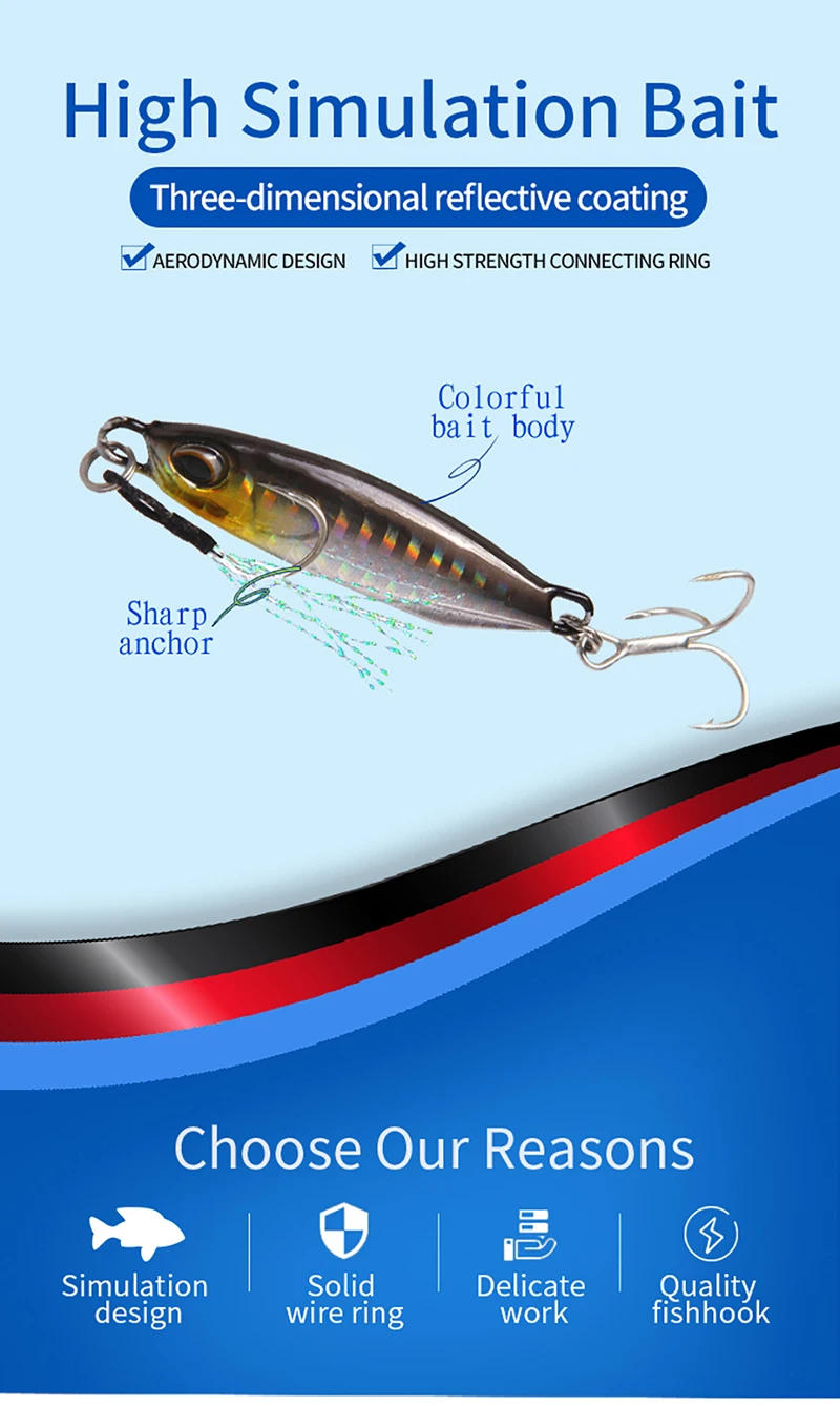 Description Picture 2 of item1pcs Sequins Fishing Lure 16g/32g 50mm/65mm Crankbait Jig Shads Spoon Artificial Baits Wobbler Rotating Bait Sea Lures Pesca