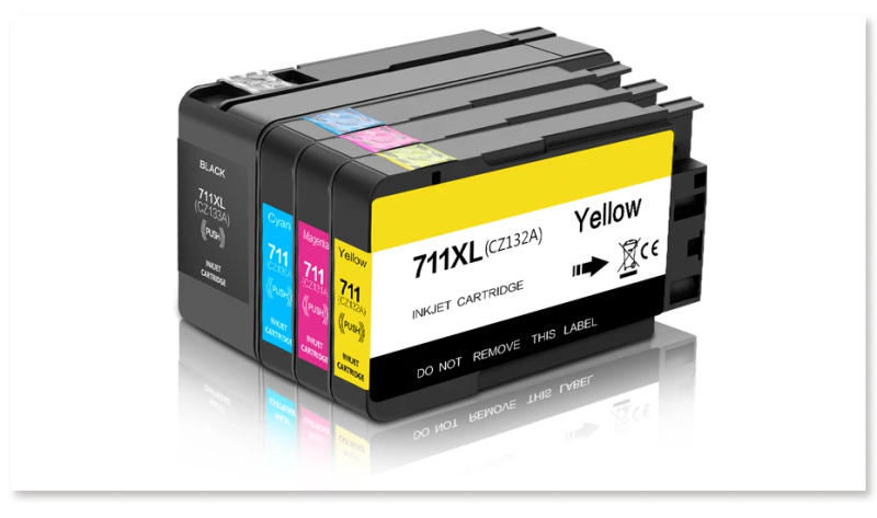 Description Picture 4 of item711XL 711 Replacement Ink Cartridge Full With Ink Compatible For HP DesignJet T120 T520 Printer
