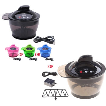 2024 New Professional Electric Hair Coloring Bowl Automatic Mixer For Hairs Color Mixing