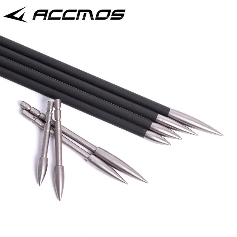 Description Picture 6 of itemStainless Steel Bullet Point Tip for ID, Arrow Shaft, Arrow Head, DIY Archery Accessory, 80, 100, 120, 150, 200 Grain, 4.2mm