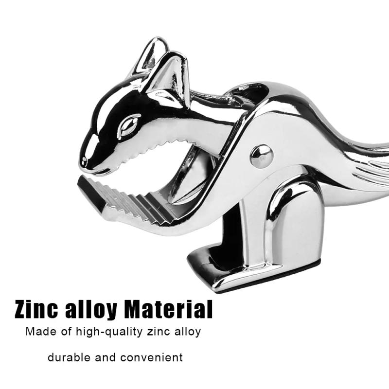 Description Picture 6 of itemSheller Opener Squirrel Shape Pine Pecan Hazelnut Plier Quick Walnut Cracker Almond Nut Pecan Nuts Nutcracker Multi-Function