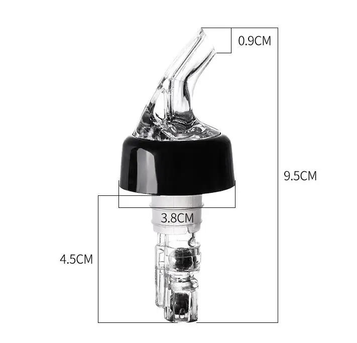 Description Picture 2 of itemPortable 30ml Quantitative Wine Pourer Alcohol Liquid Dispenser Measuring Oil Bottle Spout Wine Decanter Bar Tool