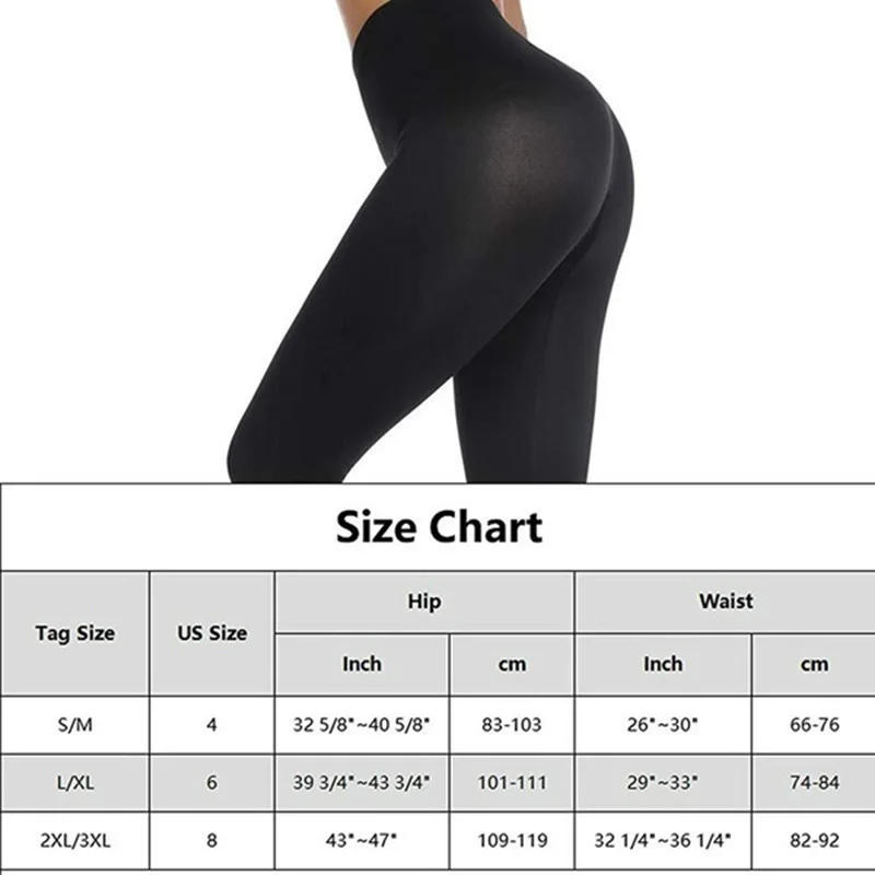 Description Picture 5 of itemSexy Leggings Women Sculpting Sleep Leg Legging Seamless High Waist Skinny Pants Slimming  Leggings Tights Shapewear