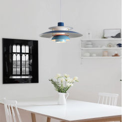 Pendant Lights LED Colorful Umbrella Hanging Lamp Modern Nut Shaped Light For Kitchen Restaurant Lighting Fixtures E27 220V