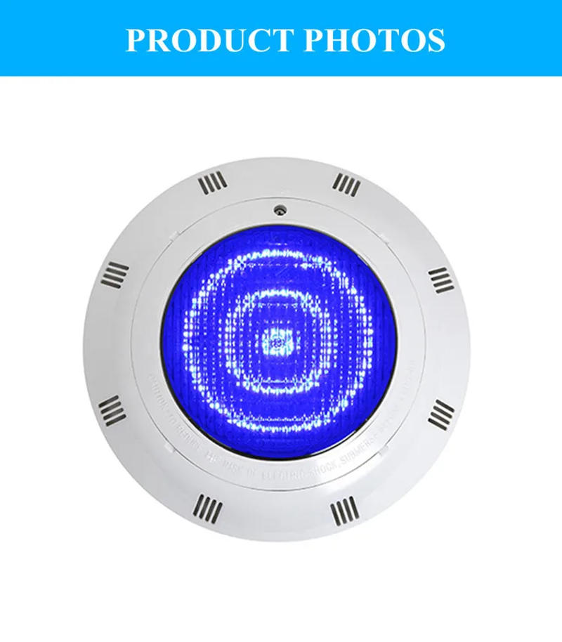 Description Picture 5 of item30W 40W 50W LED Underwater Swimming Pool Lights RGB Color Changing AC12V/DC12-24V IP68 Waterproof Lamp with Remote Controller