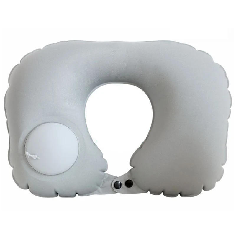 Description Picture 6 of itemInflatable Neck Pillow U Shape Air Pillow Neckrest Head Rest Portable Sleeping Resting Travel Pillow for Airplane Train Car