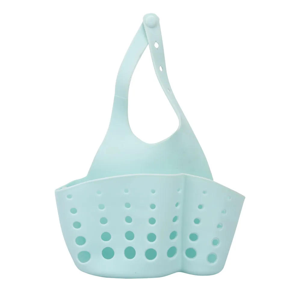 Description Picture 5 of itemPortable Home Kitchen Hanging Drain Bag Basket Soap Bath Storage Scrubbers Bathroom Drying Sponges Holder Rack Tools Sink Holder