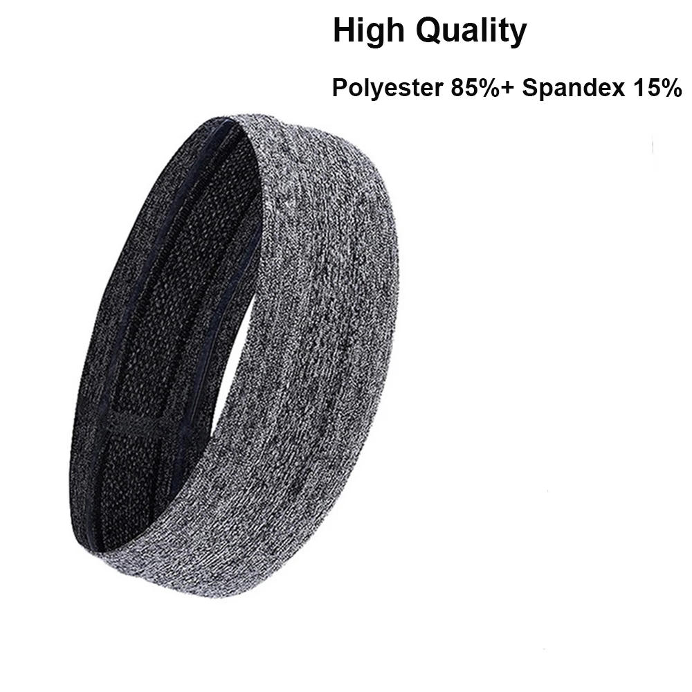 Description Picture 4 of itemOutdoor Sports Headband Portable Fitness Hair Bands Man Woman Hair Wrap Brace Elastic Cycling Yoga Running Exercising Sweatband