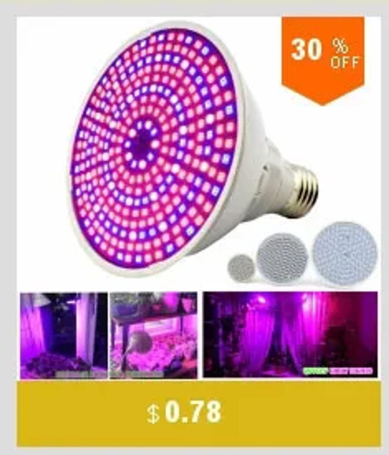 Description Picture 3 of itemIndoor Plant LED Flower Grow Light Bulbs Lamp 126 Leds Growing Lights E27 SMD Hydroponics Green House Vegetable System
