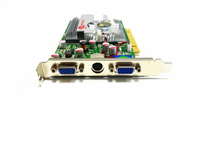 Description Picture 3 of item100% High Quality New nVIDIA GeForce FX5500 PCI Graphic Card FX 5500 256MB 128bit DDR VGA / VGA PCI Video Card