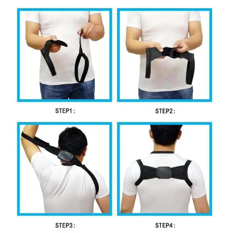 Description Picture 4 of itemInvisible Back Posture Orthotics Back Shoulder Posture Corrector Adult Children Corset Spine Support Belt Correction Brace