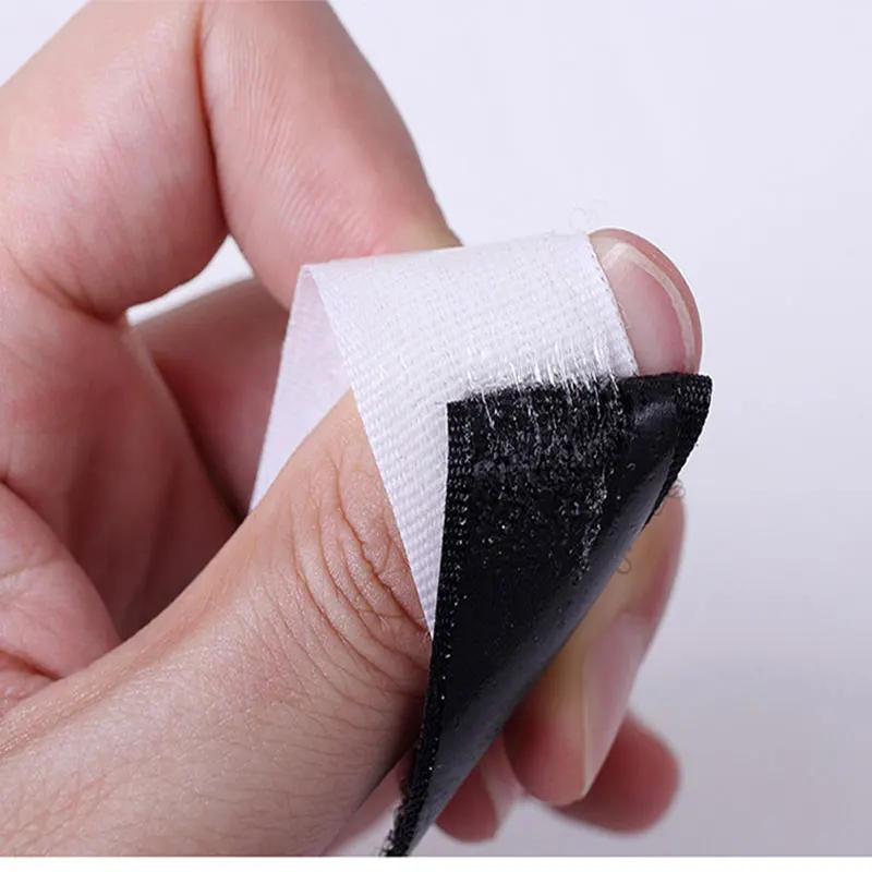 Description Picture 4 of item5M Strong Self Adhesive Hook and Loop Fastener Tape Nylon Sticker Hook Adhesive with Glue for DIY 16/20/25/30/40/50/100/110mm