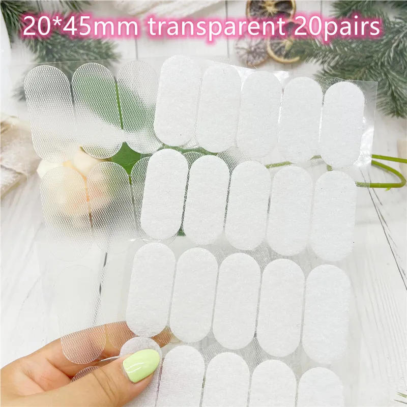 Description Picture 6 of itemTransparent Dots Hooks and Loops Strong Self Adhesive Fastener Tape Glue Sticker for Double Sided Sewing 10/15/20/25/30/20*45mm