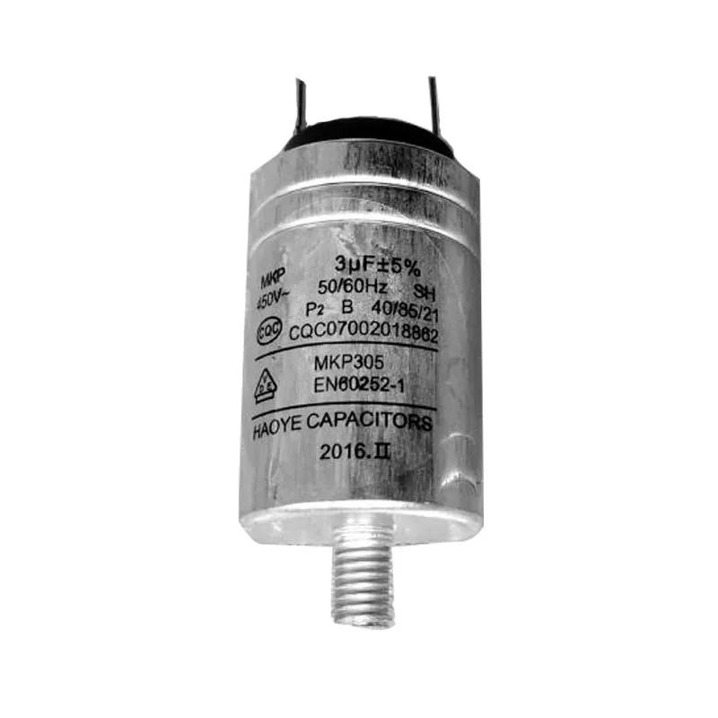 Description Picture 2 of item1Pcs 100% New Dish washer Parts aluminum housing capacitor MKP-3UF 450VAC
