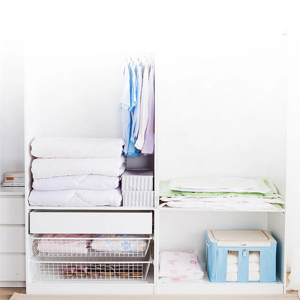 Description Picture 3 of itemQuilts Clothes Vacuum Storage Bag Waterproof Compression Air Bag Foldable Dustproof And Moisture-Proof Household Storage Sack