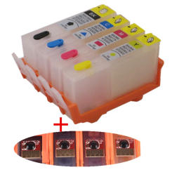 Refill For HP 903 904 905 refillable ink cartridge permanent chip FOR HP OfficeJet pro 6950 6951 6954 6956 Pro 6960 6970 printer