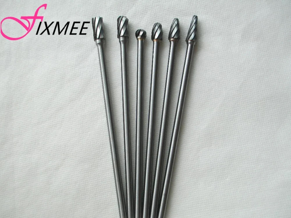 Description Picture 4 of item1pc 1/4(6mm) Shank Power Tools Drill Bit 6x10mm 150mm Long Tungsten Carbide Aluminum Cut Rotary Burr  6mm shaft Set Power Tool