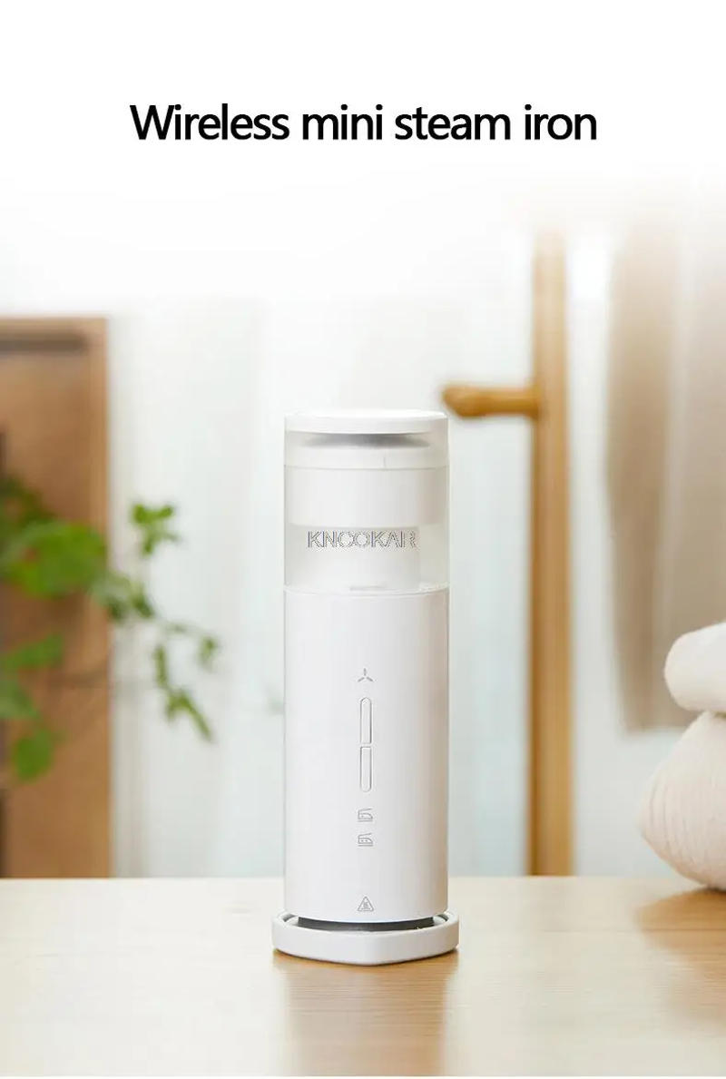 Description Picture 2 of itemHandheld Wireless Steam Iron Machine Lint Remover Portable Garment Steamer USB Rechargeable Hanging Ironing For Travel Home 130W