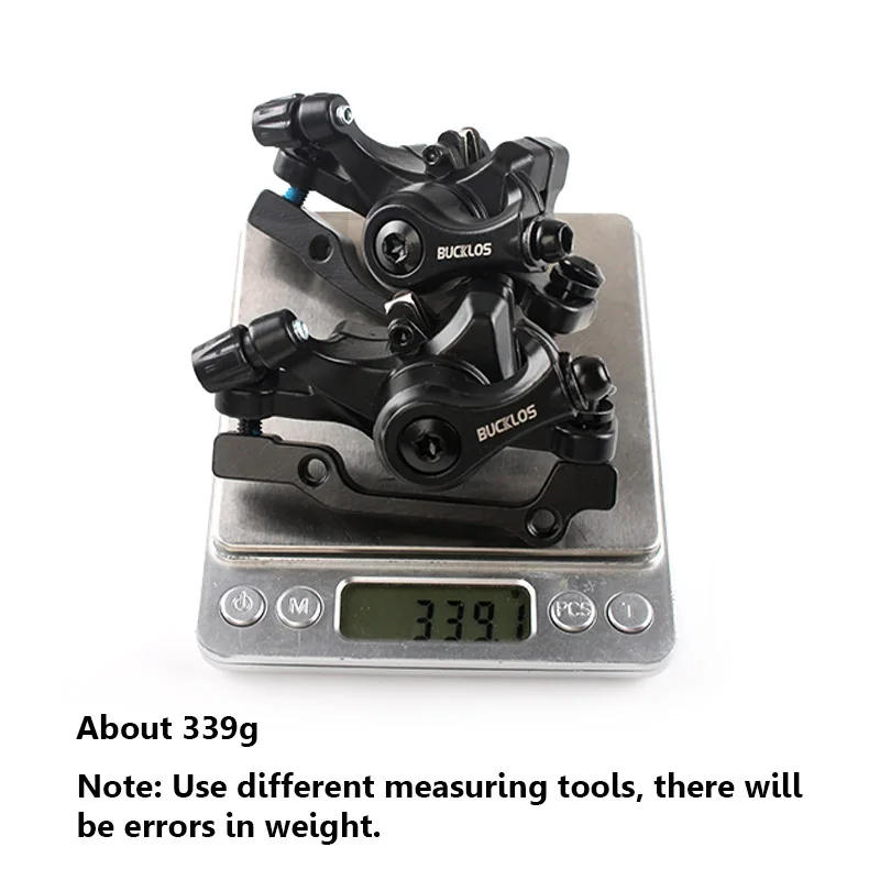 Description Picture 6 of itemBicycle Brake Set Mechanical Brakes Mountain Bike Front Rear kit With 160mm Disc Rotors Built-in Brake Pad Cycling Double Brake