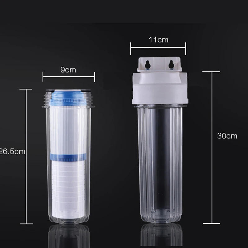Description Picture 4 of item10 Universal inch Water Filter Front household filter With PP Cotton PET Filter Bottle Filter Barrel