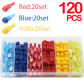 120Pcs With box