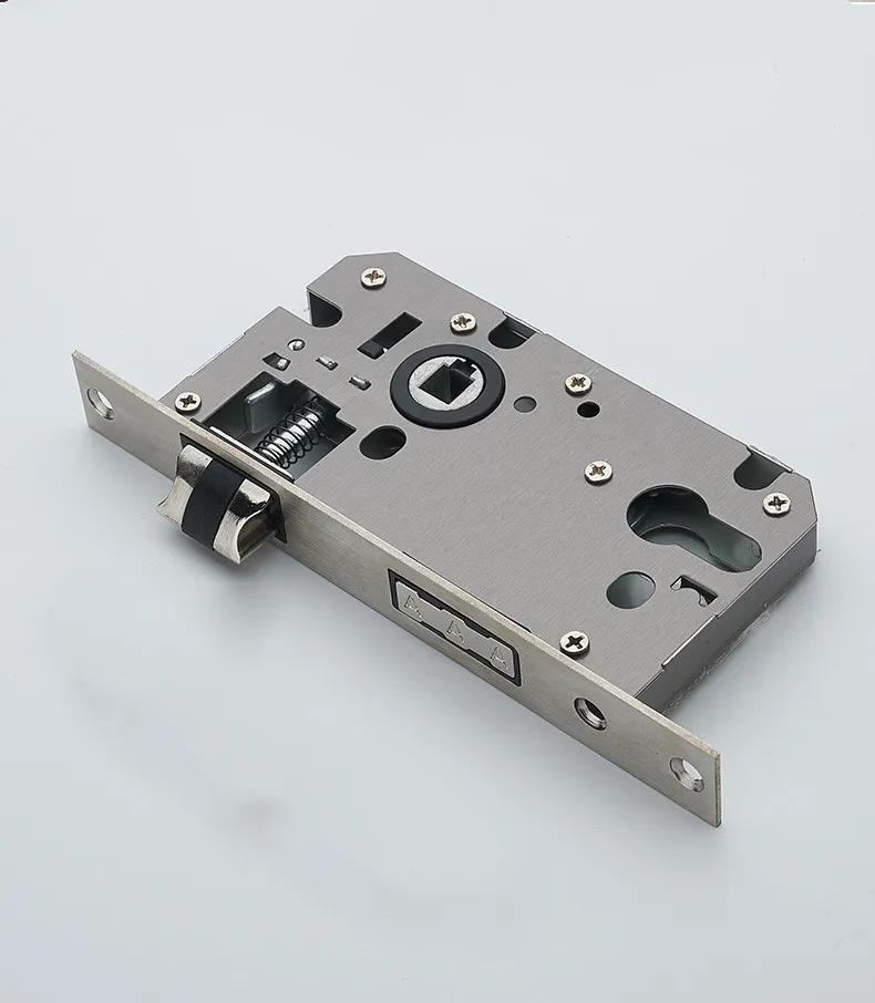 Description Picture 4 of itemModern aluminum alloy door lock mute bedroom living room door handle lock mechanical anti-theft lock core furniture hardware