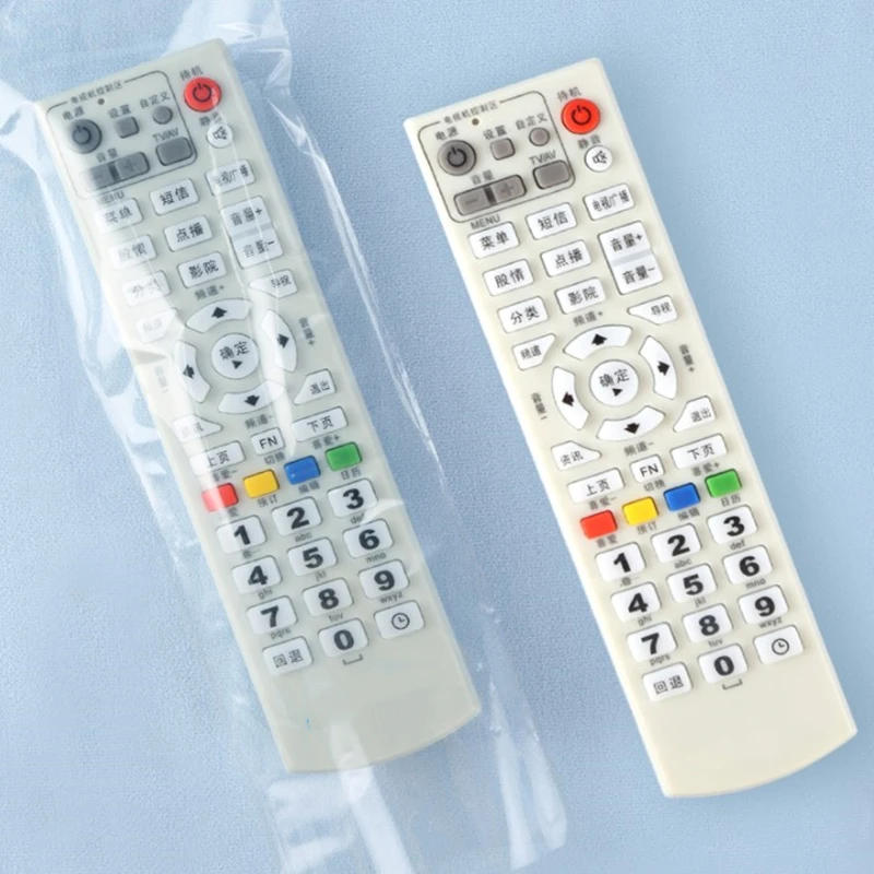 Description Picture 4 of item10pcs PVC Clear Heat Shrink Protective Film for Video TV Air Condition Remote Control Dustproof Cover Waterproof Protective Case