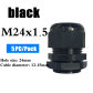 5pcs M24(black)