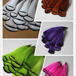 20Pcs/lot Natural Pheasant Feathers for Crafts 4-8cm/1.6-3.2inch Wedding Feathers Decoration Feathers for Jewelry Making Plumas