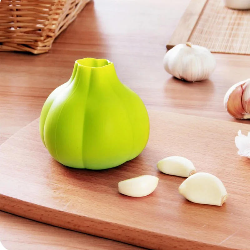 Description Picture 3 of itemCreative rubber garlic peeler garlic garlic press super soft peeled garlic peeling tool household kitchen accessories