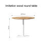 0.7m round table