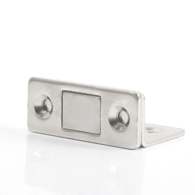 Description Picture 5 of item1pcs L Shaped Invisible Door Close Magnetic Cabinet Catches Latch for Kitchen Cupboard Sliding Door Stopper Furniture Hardware