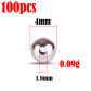 4mm 100pcs