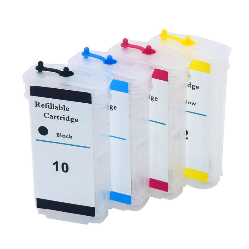 Description Picture 3 of item69ML 130ML 280ML HP10 82 Refillable Ink Cartridge With Ciss Chip For HP Designjet 510 500 800 500Ps 800Ps 510ps Plus Printers